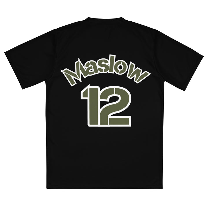 LIMITED RELEASE - TEAM MASLOW SPORTS JERSEY - BLACK UNISEX