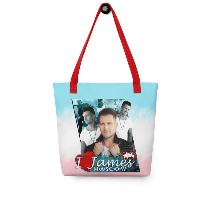 James Maslow's - I [Heart] James - Exclusive Tie-Dye Tote Bag