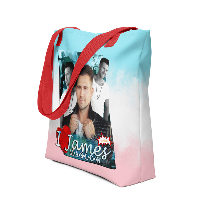 James Maslow's - I [Heart] James - Exclusive Tie-Dye Tote Bag