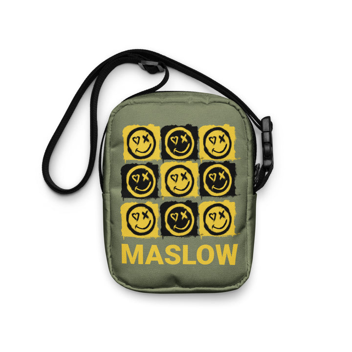 MASLOW Smile - Army Green - Utility crossbody bag