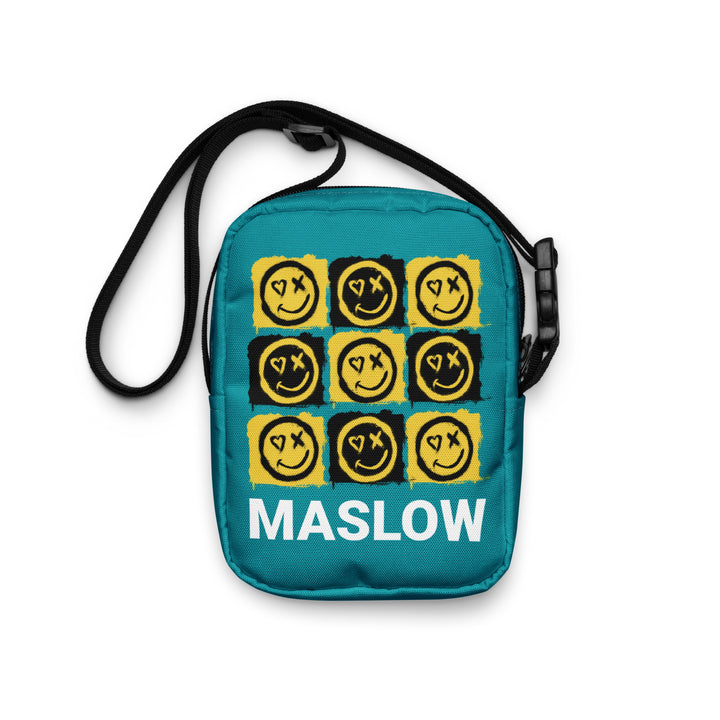 MASLOW Smile - Summer Teal - Utility crossbody bag