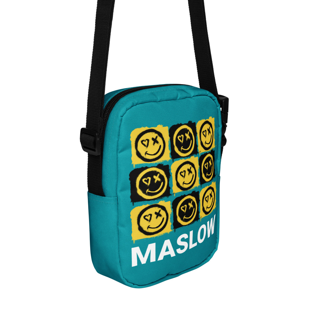 MASLOW Smile - Summer Teal - Utility crossbody bag