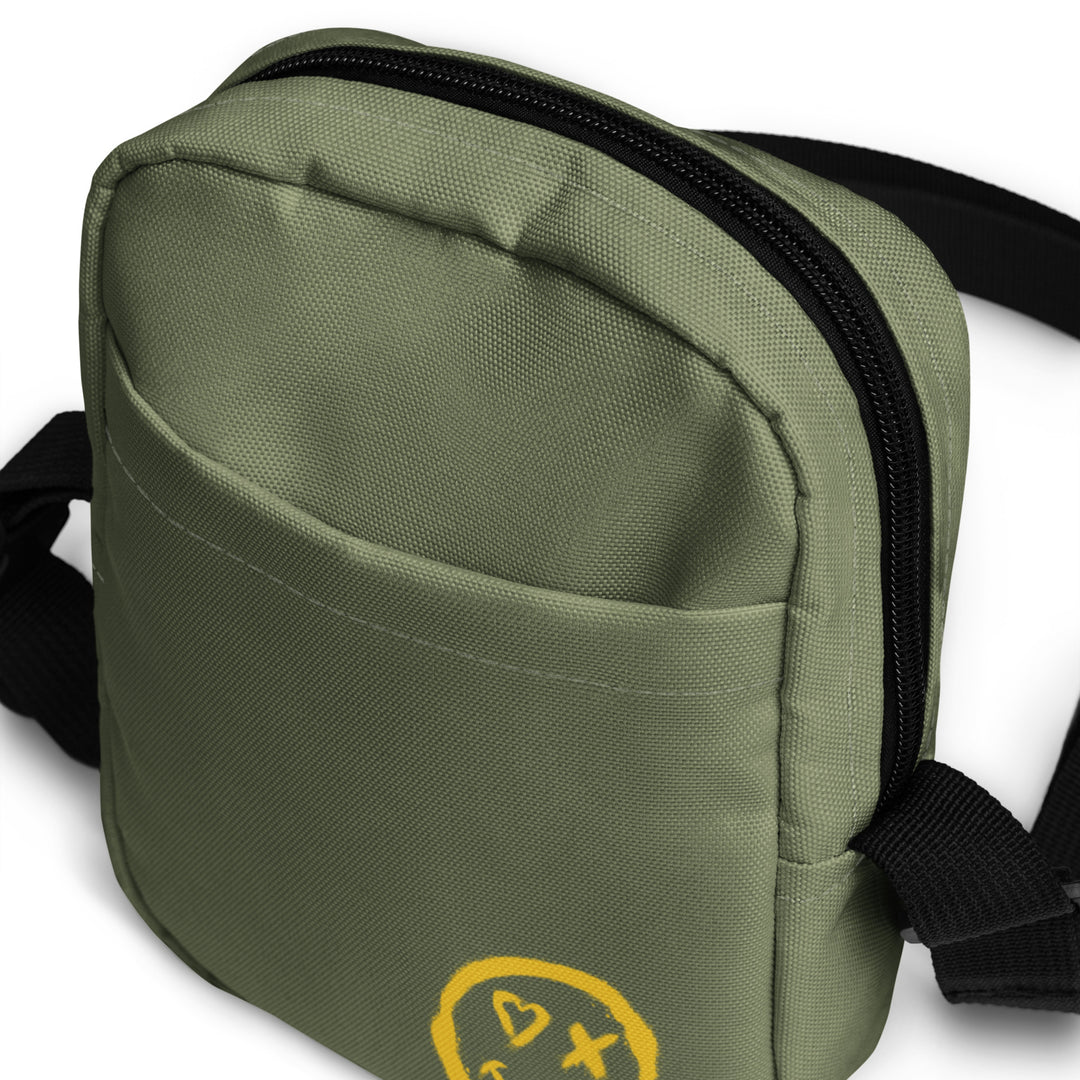 MASLOW Smile - Army Green - Utility crossbody bag