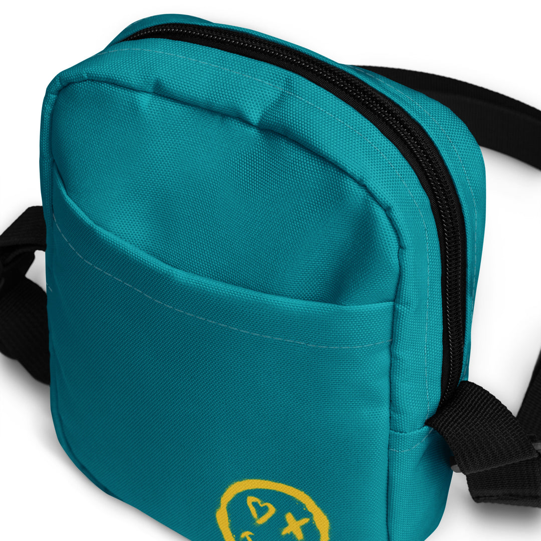 MASLOW Smile - Summer Teal - Utility crossbody bag