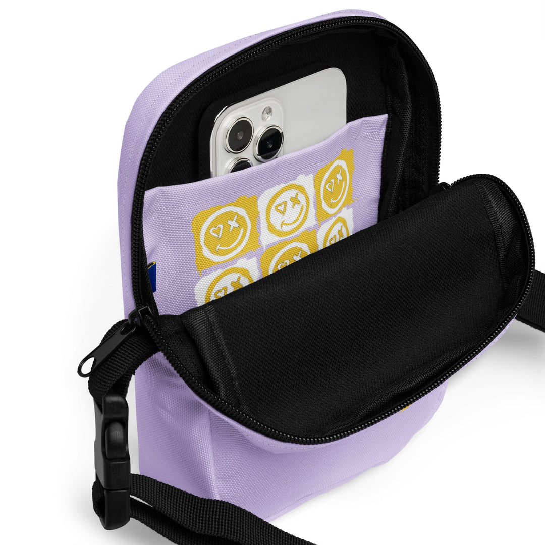 MASLOW Smile - Summer Lavendar - Utility crossbody bag