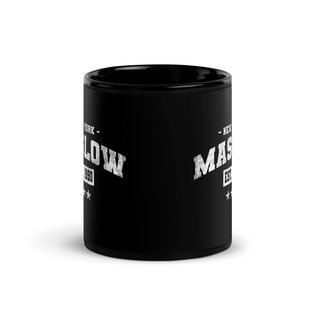 James Maslow's - Maslow Varsity - Exclusive - Black Glossy Mug