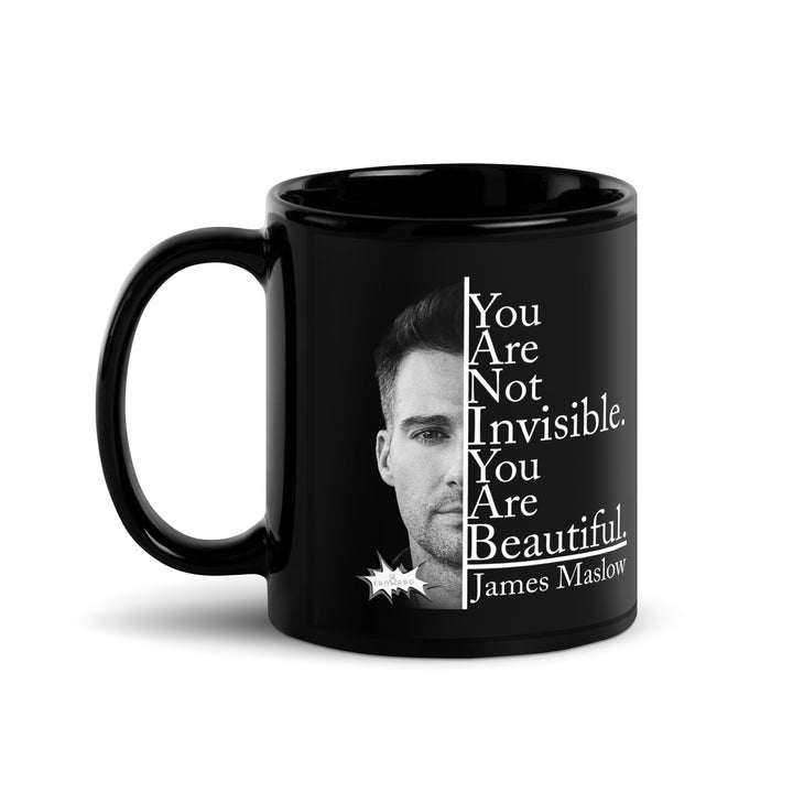 James Maslow - I See You - You Are Beautiful - Exclusive Black Coffee Mug