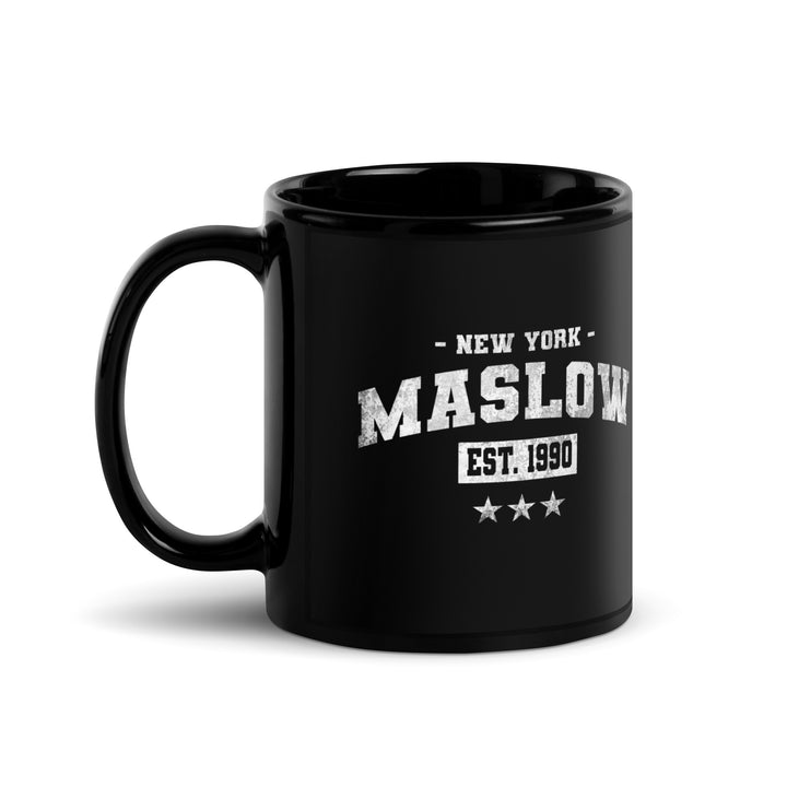 James Maslow's - Maslow Varsity - Exclusive - Black Glossy Mug