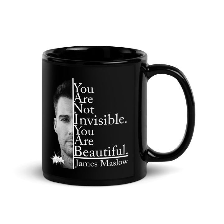 James Maslow - I See You - You Are Beautiful - Exclusive Black Coffee Mug