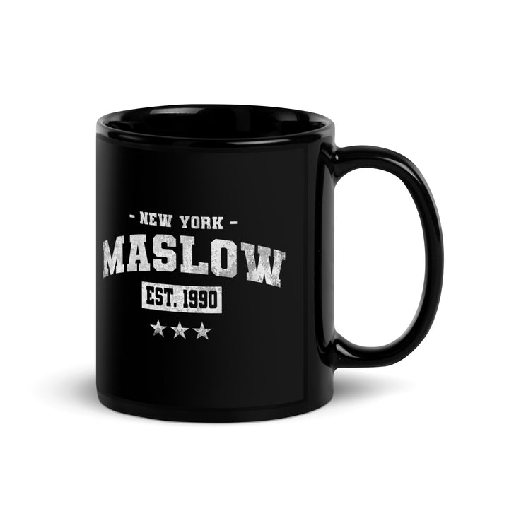 James Maslow's - Maslow Varsity - Exclusive - Black Glossy Mug