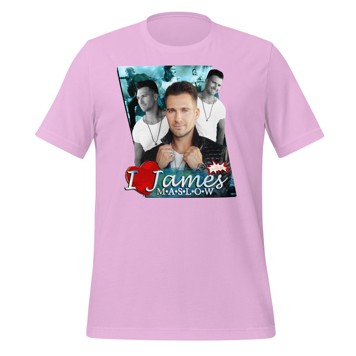 James Maslow - I [Heart] James - Fan Club Exclusive Unisex T-Shirt