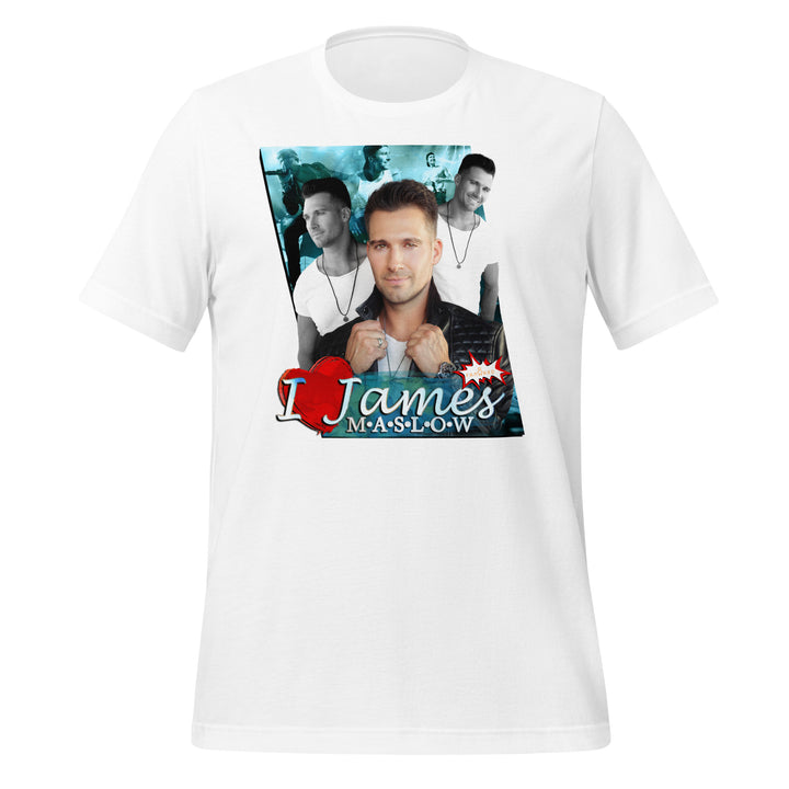 James Maslow - I [Heart] James - Fan Club Exclusive Unisex T-Shirt